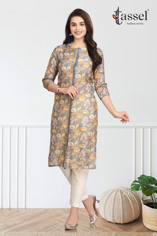 Autumn Grey Kurti