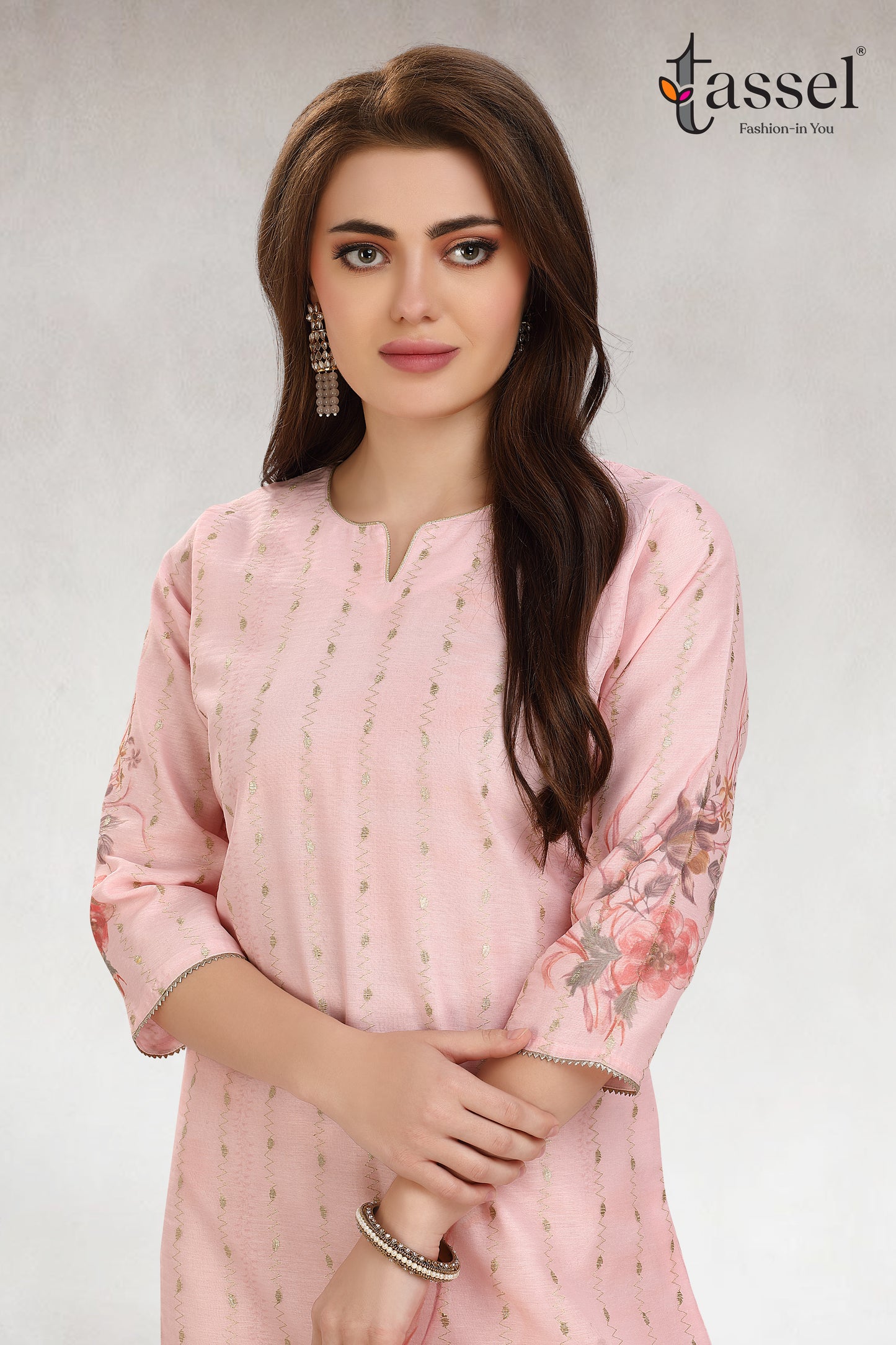 Flora Pink Kurti