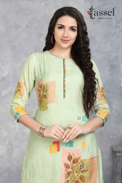 Leaf Green Kurta Pant